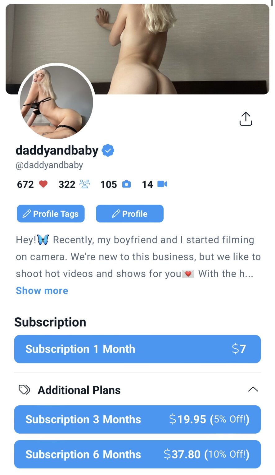 Daddyandbaby Stripchat