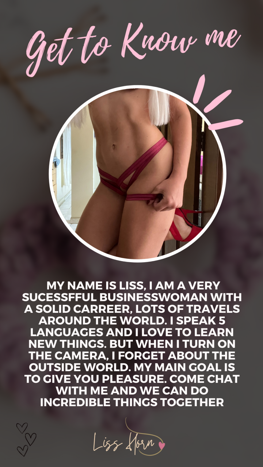 Lisshorn Cam Model Profile | Stripchat