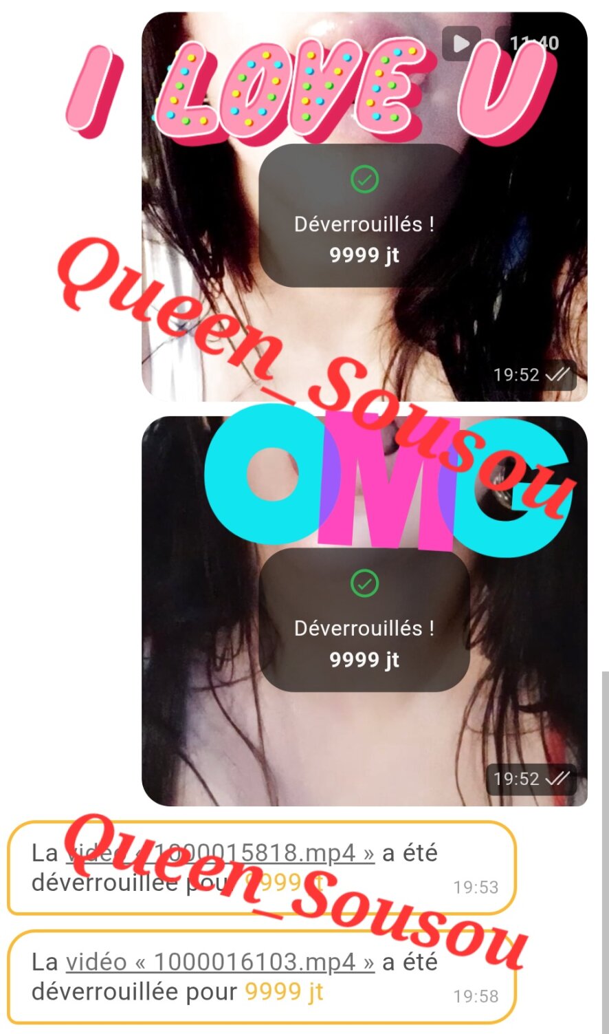 A webcam model captivating her audience