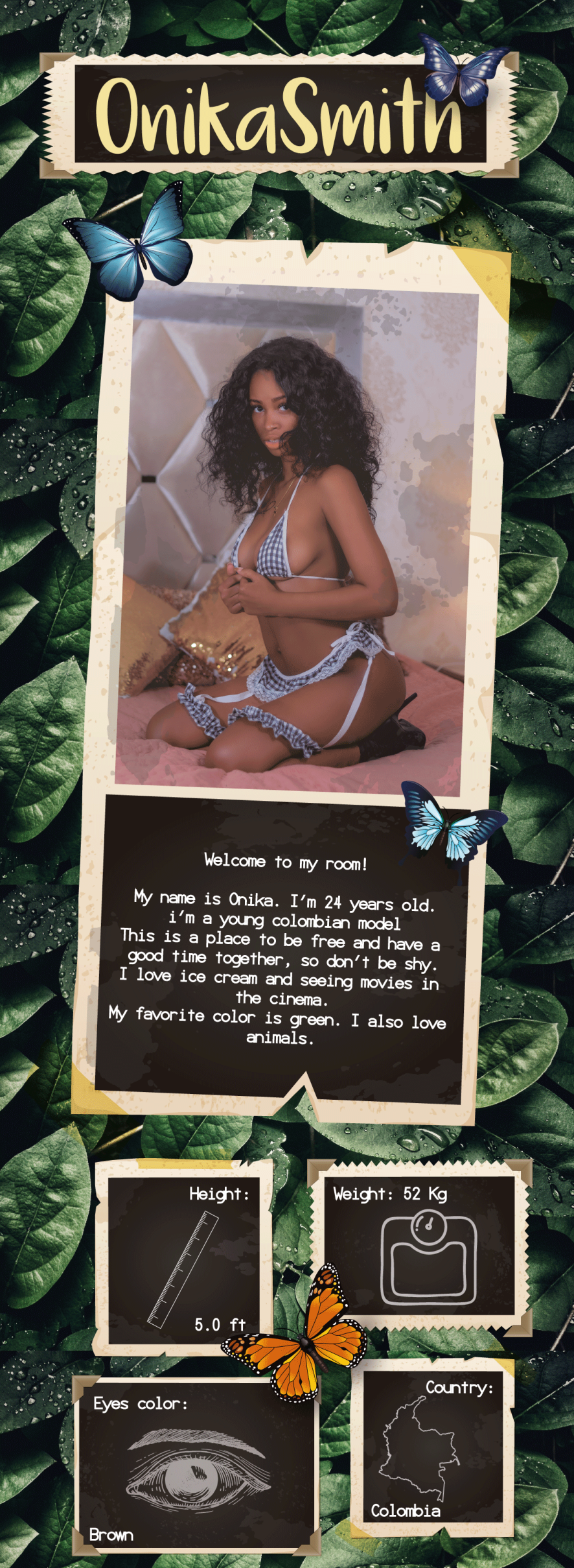 OnikaSmith Cam Model Profile | Stripchat