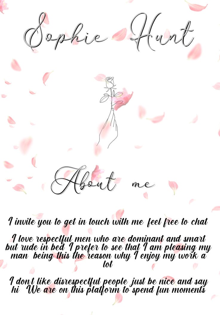 Perfil Modelo Webcam SophieHunt | Stripchat