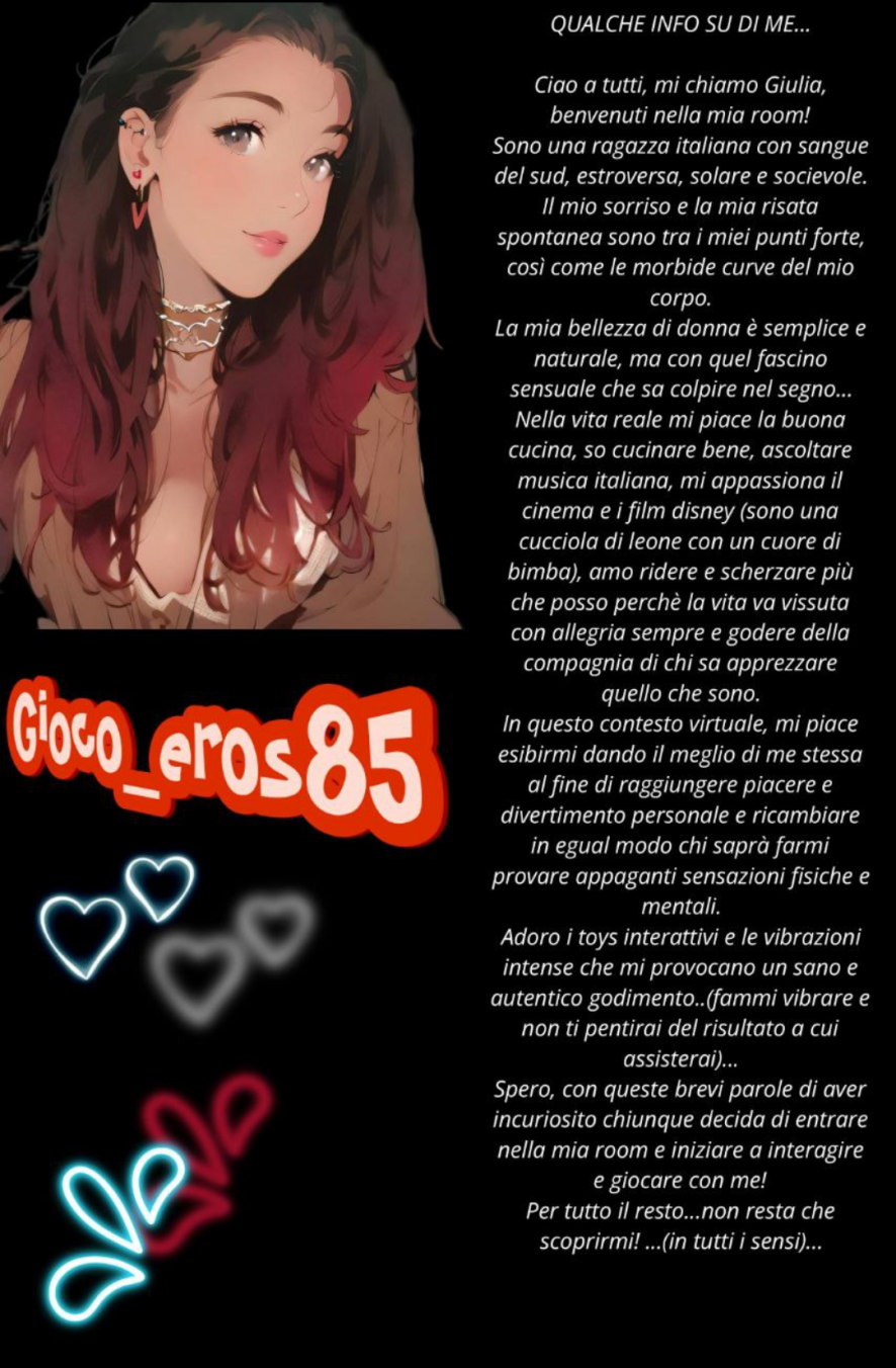 Gioco_eros85 Cam Model Profile | Stripchat