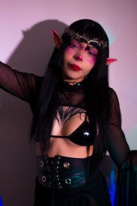 Kaoriabyss_ Dark elf🍒 Gambar