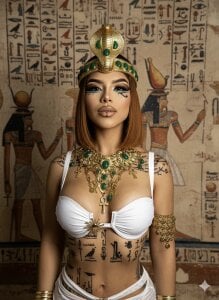 Catvalentine_: Cosplay Cleopatra Egyptian Goddess🌬️ ( 5 фото)