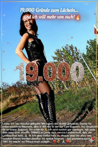 chillimonia Hurraaaaa ich hab es geschafft .Innerhalb von 2 Jahren habe ich die Zahl 19.000 geknackt. SUPER ❣️ Εικόνα