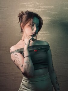 kumurakamika 💚🔥 green fairy of debauchery 🔥💚 Pic 3