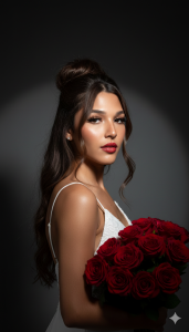 lovee_megan I love roses so much Poză 3