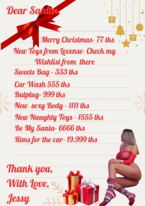 JessyRey Christmas WishList Photo