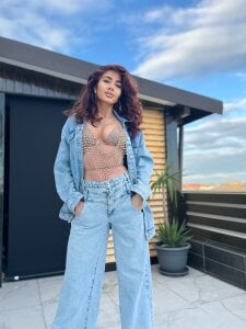 VioletVIP Sexy Jeans Outdoor Fantasy: Big Boobs & Toned Abs, Fit Body Worship, New Model Free Gallery Kuva 6