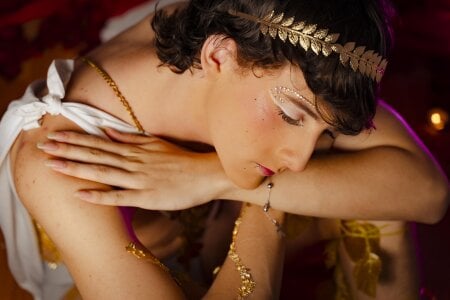 Diamond_Piarce EROS: GOD OF SOFT DESIRE 🏛️💘 | SAINT VALENTINE PHOTOSHOOT 💛✨ Foto