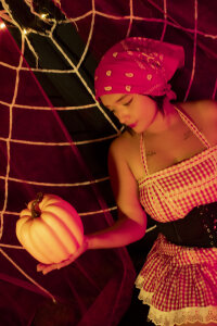 Gabrielaa_Miller_ This Halloween... the only 'trick' I want is for you to follow me in my pranks 🔥🎃 Pic 2