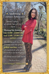 chillimonia Arbeitzeit Änderung зображення