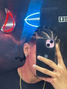 Straight_with_curls Braided 🎱 Pic 7