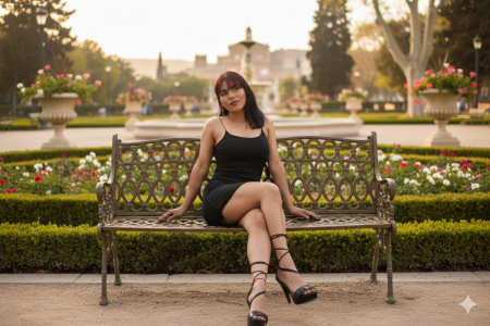 revecacruz_ an elegant afternoon in the park Pic 4