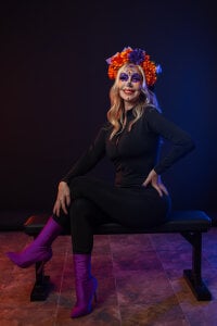 SophiMarin 🎃 Haunting Halloween with touch of Catrina charm Foto 5
