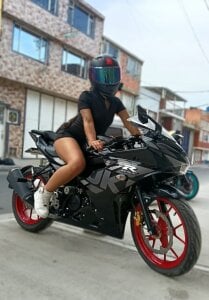 Ibbye_Moreau My secret hobby🏍️ Pic 5