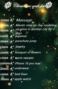 ❄️🎁✨Christmas wish list❄️🎁✨ de HelenaMorgan Foto