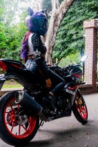 On my motorcycle od sweetfoxy_17  6 snímek