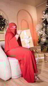 oksaana_arabic Red Dress Season ❤️ Pic 7