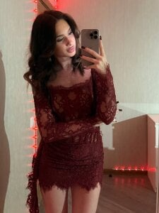 LornaBuffkin In a red dress Pic 5