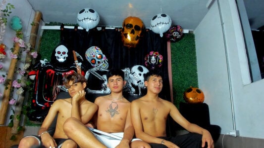 spicy_adonhis 💀Three deadly sins ready to tempt you on Halloween 🔥👻 Pic