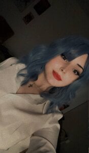 Ally_Young New Blue Wig Photo