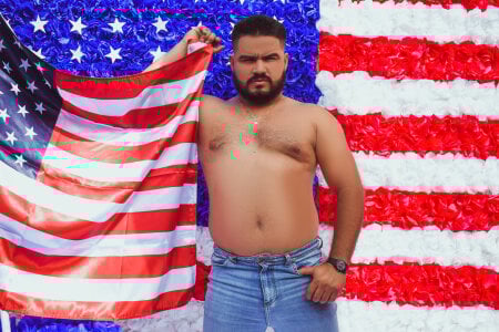 MichaelBear_ HAPPY 4TH JULY 😈💦❤️‍🔥 Pic 2