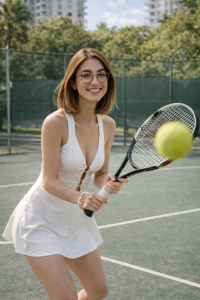 rousseblossom i love tennis Pic 2