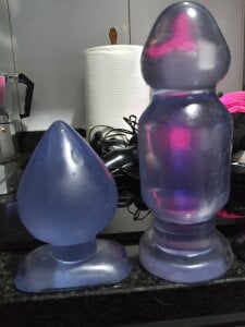 Xauencaliente Tapón anal extremo 18 ancho, y 15 largo, todavía no me entra entero en mi culo, es enorme slika 5