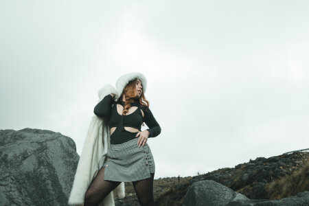 AmbarClarck on top of the mountain Pic 2