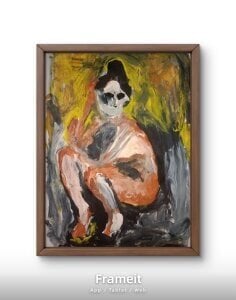 mohan555: My dick used painting: title : speechless woman ( 3 фото)