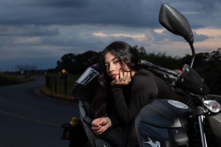 KatherinJohns biker girl Pic 3
