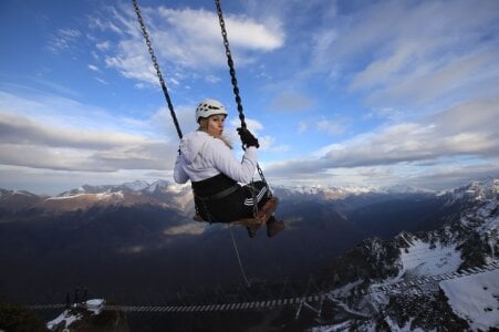 TherestlessKitty My vacation. Snowy mountains at an altitude of 2,320 meters (December 7, 2025). Part 1) Bilde