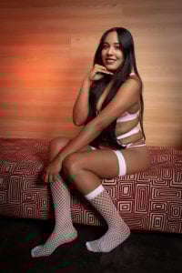 Rachel__Jonees In sexy white lingerie Pic 2