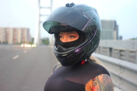 Red_Lara Biker girl 🏁 Fotografie XXX 2