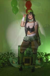 SusanCouper Kiss me, I’m trouble 💚🔥 Poză