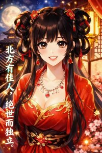 LuckyCute-Tutu 婉儿直播的古风二次元~配上诗词会不会更有意境~ Foto 9