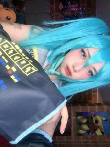 _alexa19pretty_ miku cosplay UwU Poză