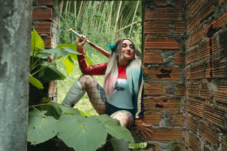 CelesteBaker Halloween 🎃🎃🎃 HarleyQuinn 😈😈 Pic 4