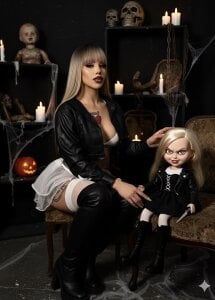 Cosplay Tiffany Valentine 🖤 de Catvalentine_ Foto 6