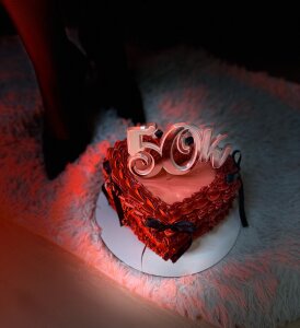 Today we have 50k followers, thank you all very much❤️😍❤️ de Miamontoya  2 Imagens