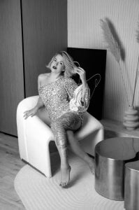 Nikki_Kai in a royal dress Pic 5