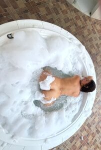 lana_rousse01 getting to know a new hotel with my friends 😍 Pic 6