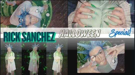 GoddessAlimony RICK SANCHEZ HALLOWEEN SPECIAL screengrabs Pic
