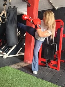 NatyLeone naty with boxing gloves Pic 5