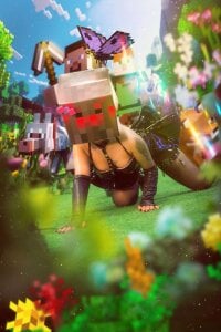 evybubbles Cosplay Minecraft Spider Pic