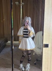 🌸Freeren cosplay🌸 de MeviCoral  5 Imagens