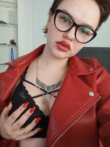 KamillaJei red leather jacket 사진 5