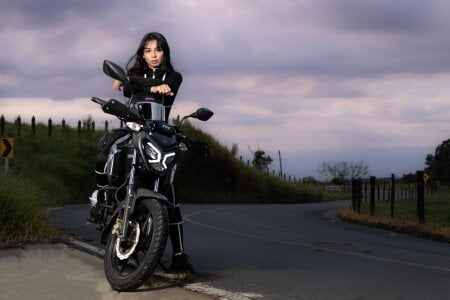 KatherinJohns biker girl Pic 2