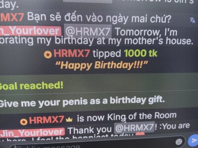 Jin_Yourlover Thank you for your thoughtful gift. Pic 2